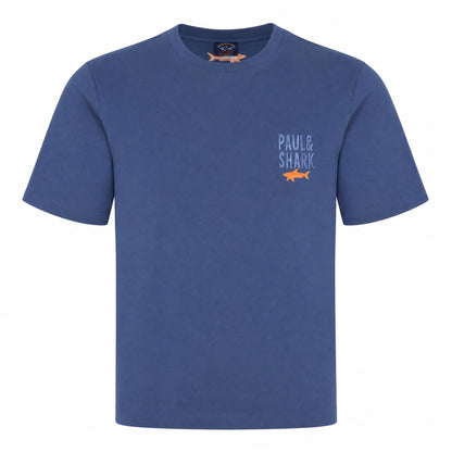 P.a.u.l & S.h.a.r.k Round T-shirt ( B.S)